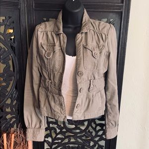 Mossimo Green Jean Jacket